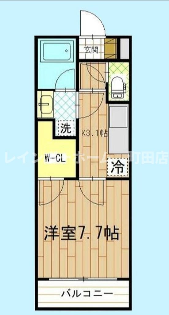 アグロス※初期費用分割後払いサービス利用可能物件の間取り