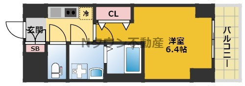 【間取り】 | S-RESIDENCE平安通 | 間取りです。