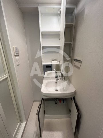 エステージ難波WESTの洗面所|エステージ難波WEST　洗面収納