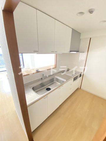 大阪市淀川区野中南２丁目の賃貸マンションのキッチン
