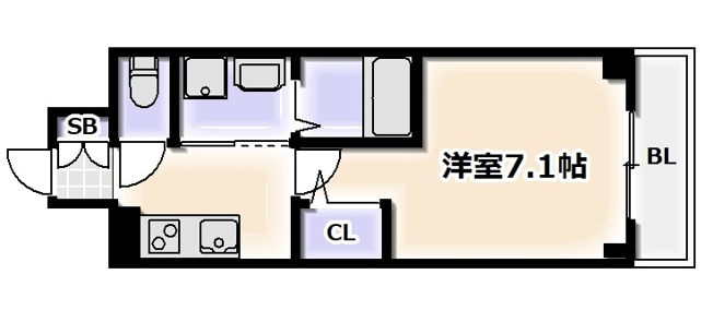 【間取り】 | スプランディッド大阪WEST