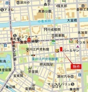 【地図】 | アーバネックス清澄白河