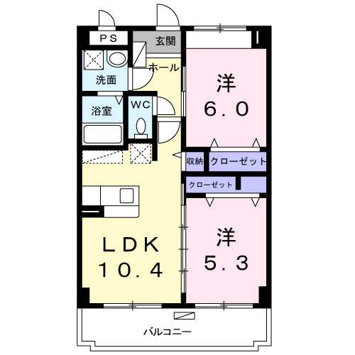 【間取り】 | フォレスト大里