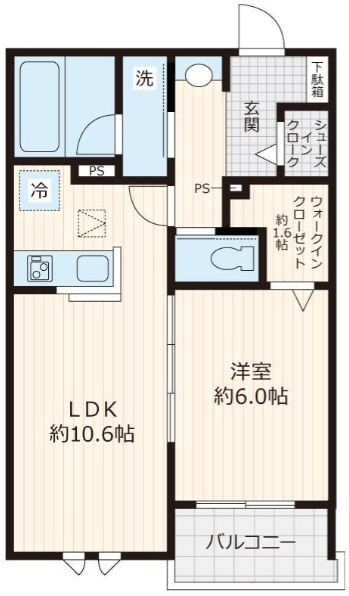 リバティ大泉学園の間取り