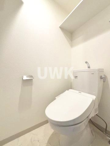 名古屋市中川区尾頭橋３丁目の賃貸マンションのトイレ