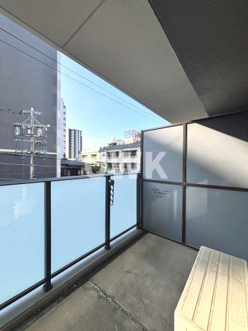 名古屋市中川区尾頭橋３丁目の賃貸マンションのバルコニー