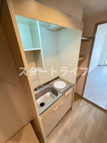 大阪市淀川区東三国１丁目の賃貸マンションのキッチン