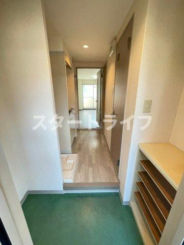 大阪市淀川区東三国１丁目の賃貸マンションの玄関