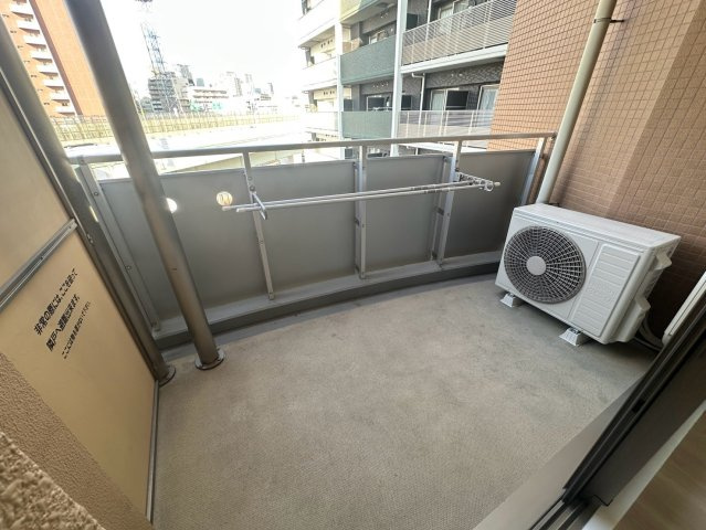 ルクレ阿波座レジデンスのバルコニー