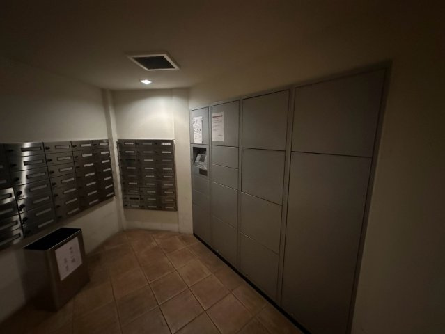 ルクレ阿波座レジデンスのロビー