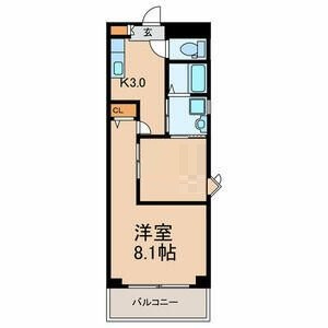 【間取り】 | サングリーン新宿 | 間取りです。