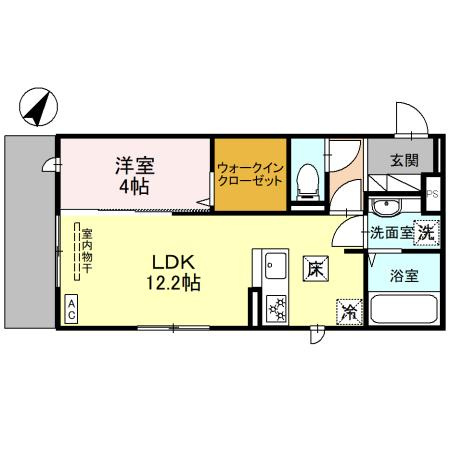 【間取り】 | D-residence南芥川町