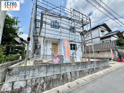 【前面道路含む現地写真】 | 広島市安佐南区相田３丁目　新築一戸建