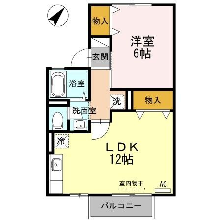 【間取り】 | MKハイツ Ⅱ棟