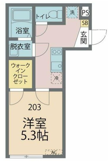 カインドネス志木の間取り