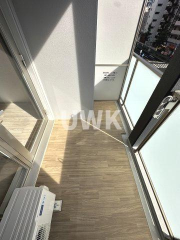 名古屋市中区葵１丁目の賃貸マンションのバルコニー