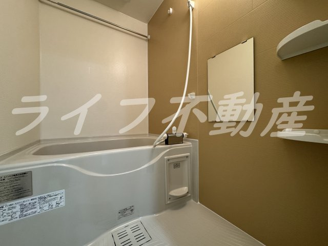 フジパレス吉田サウスの浴室|日々の疲れを癒すお風呂付です