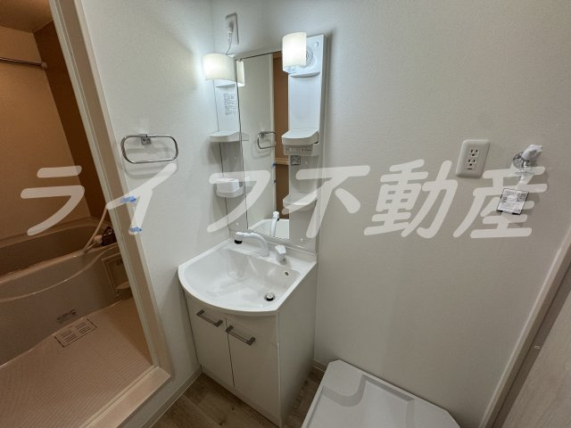 フジパレス吉田サウスの独立洗面台|使いやすい独立洗面台です