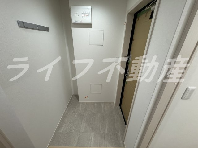 フジパレス吉田サウスの玄関|ゆったりとした玄関です