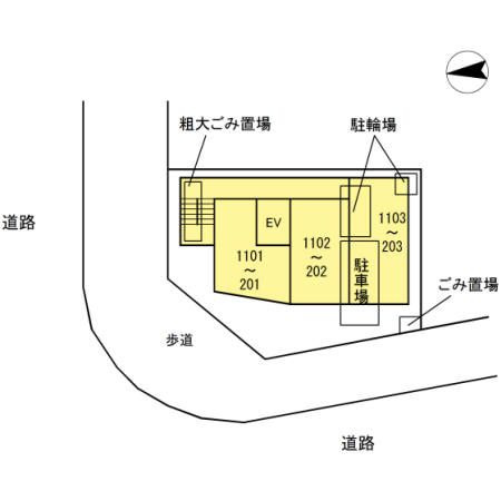 Aoiレジデンス早稲田の区画図