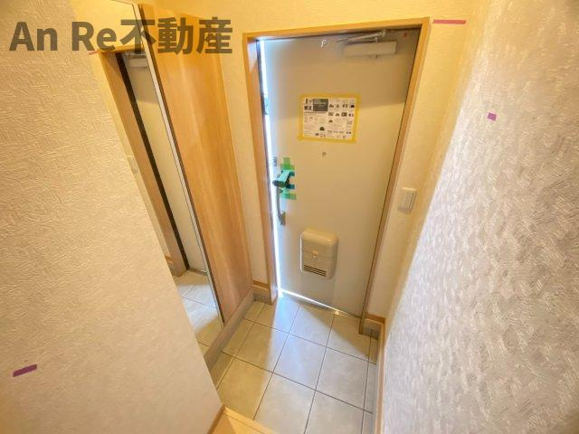アムール 安行の玄関