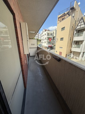 グレイシァス上町台　真田山小学校区のバルコニー|グレイシァス上町台　バルコニー