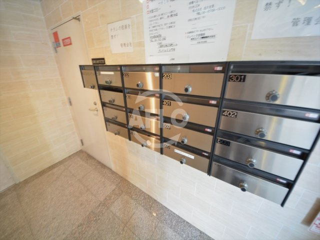 グレイシァス上町台　真田山小学校区のその他共用部分|グレイシァス上町台　メールボックス