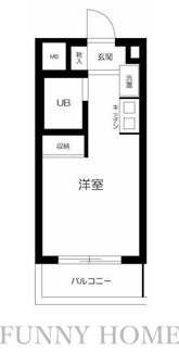 【間取り】 | スカイコート都立大学第２