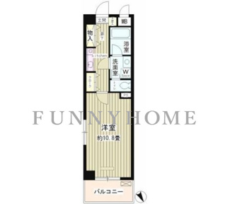 【間取り】 | ルミエール祐天寺