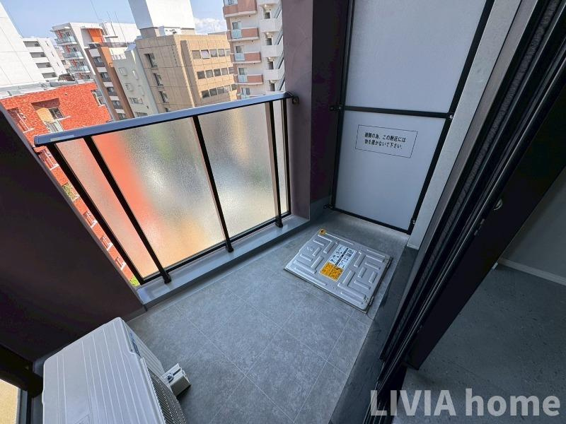 大田区大森北１丁目の賃貸マンションのバルコニー