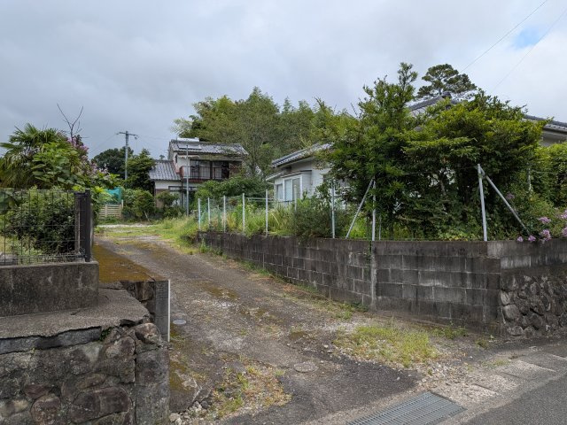 都城市高城町穂満坊の売地の外観