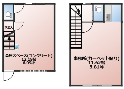 1975Bldg.箱崎の間取り