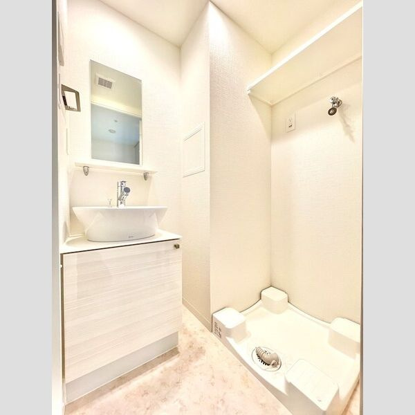 名古屋市中区平和１丁目の賃貸マンションの洗面所