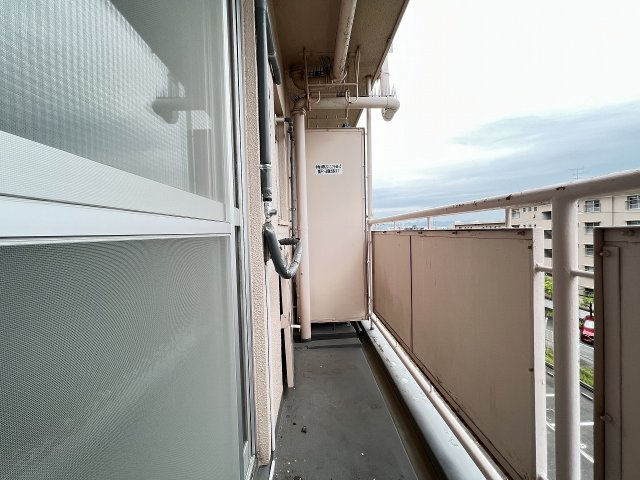 ビレッジハウス西町のバルコニー