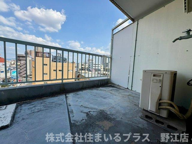 サンロイヤルみやこのバルコニー