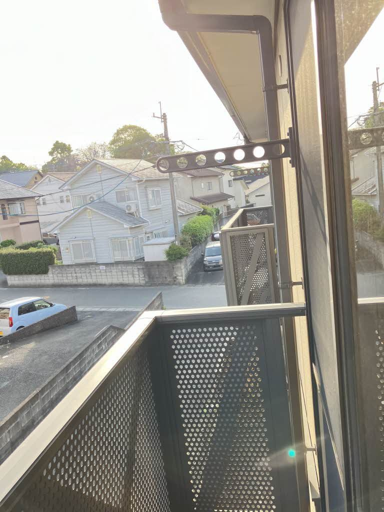 サンシャインハイツＡのバルコニー
