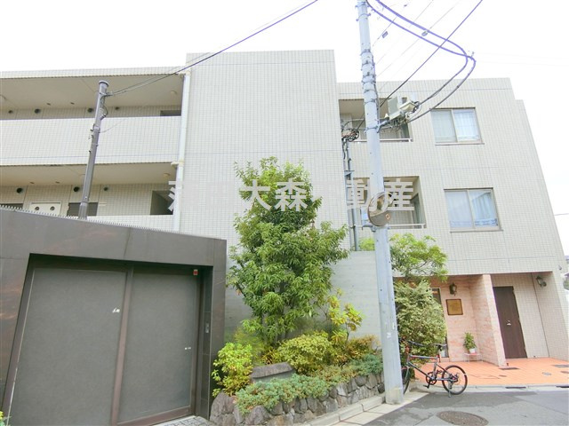 バレーヌ大森山王の外観|大田区山王の落ち着いた住宅街！