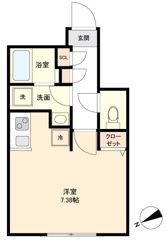Branche葵の間取り