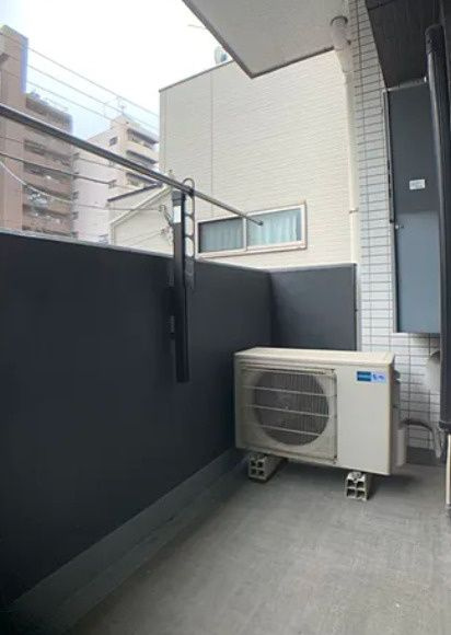 ヴェルステージ田端のバルコニー