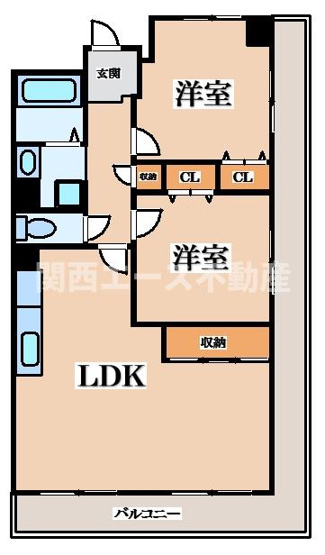 【間取り】 | サニーヒル忍ケ丘