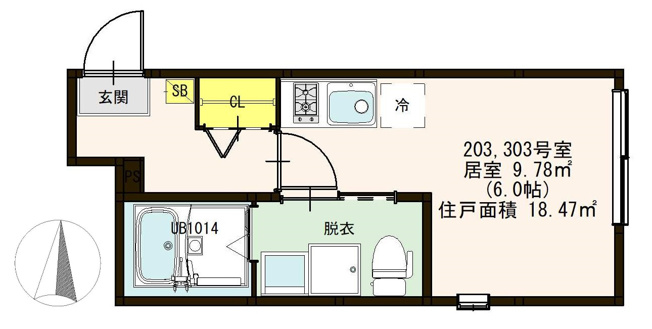 【間取り】 | ハーモニーテラス西綾瀬Ⅷ