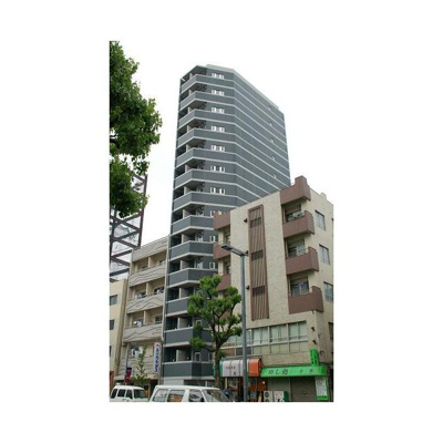 【外観】 | ステージファースト西新宿 | 鉄筋コンクリート造のがっちりとした建物。