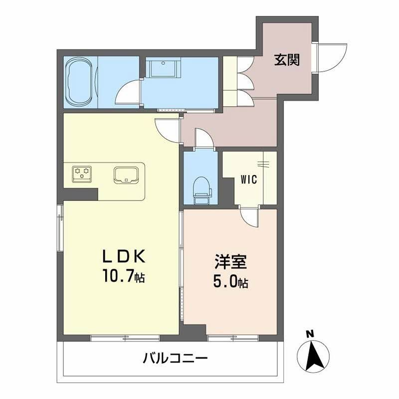 ヴェルメゾン須屋の間取り
