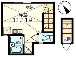 【間取り】 | フォレスタ西小山