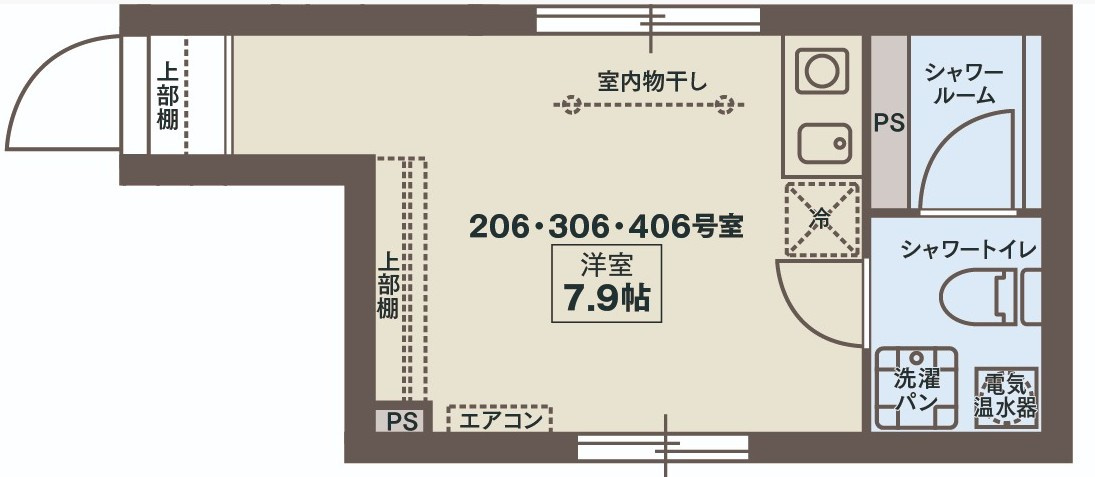 COCOFLAT武蔵小山Ⅱの間取り