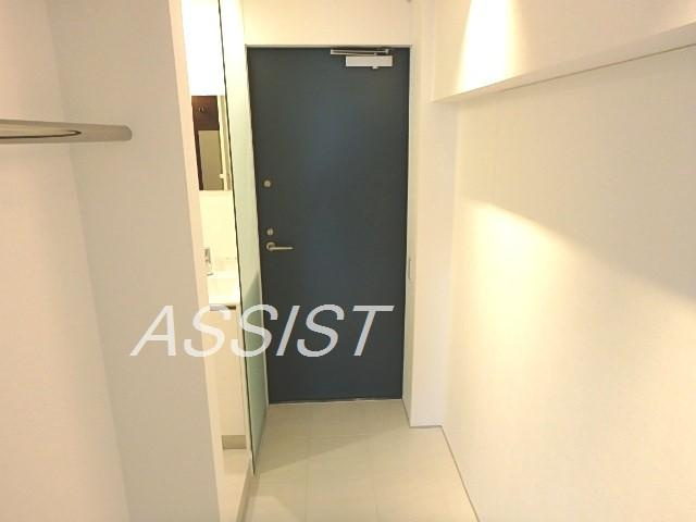 大田区北千束２丁目の賃貸マンションの玄関