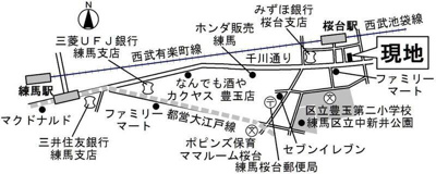 【地図】 | リヴィエール桜台