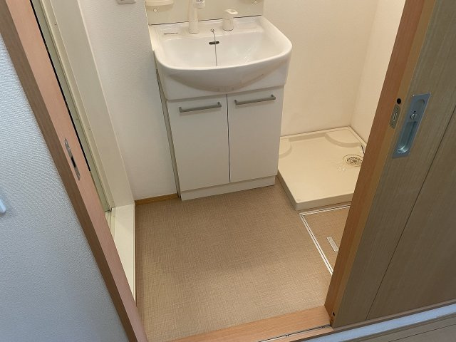 サンシャリテ向丘A棟の洗面所