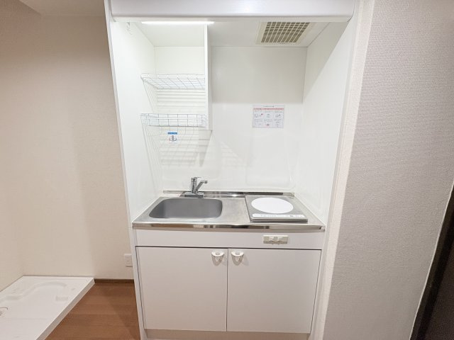 熊本市東区東野１丁目の賃貸マンションのキッチン