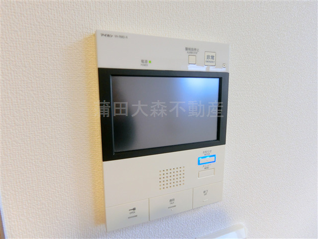 ブライズ下丸子の設備|TVモニター付オートロック　インターホン